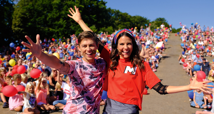 Inspelning av SVT Sommarlov i Malmö. Foto: Pressbild