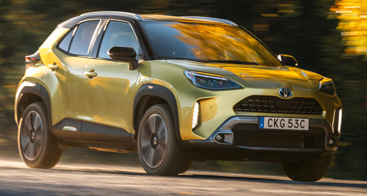 M Sverige Testar Toyota Yaris Cross AWD I Font
