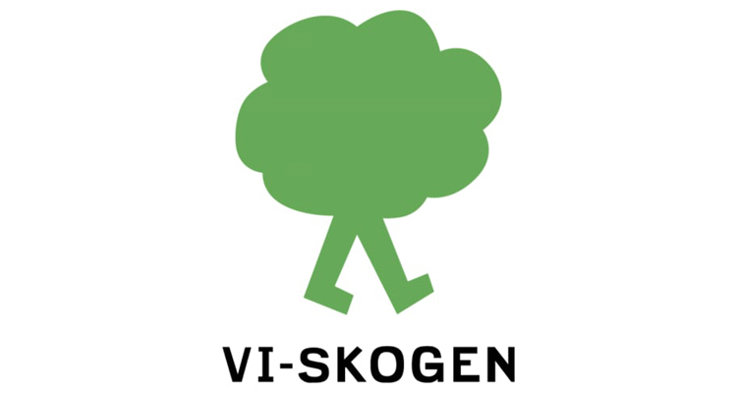 Logotype för Vi-skogen