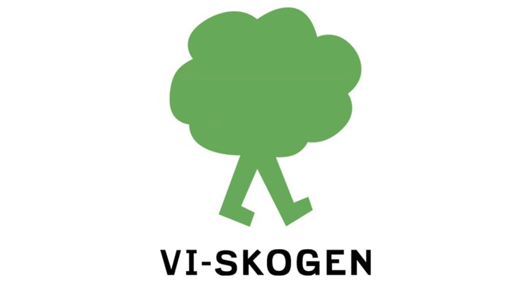 Logotype för Vi-skogen