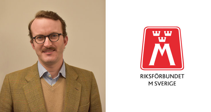 Jacob Sidenvall, Riksförbundet M Sverige.