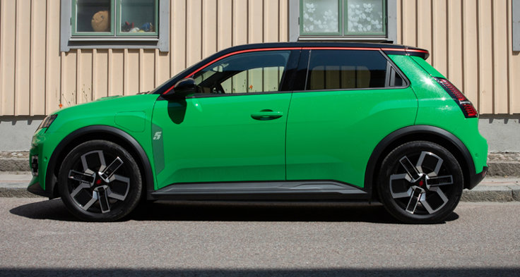 Bilen är kvick och briljerar i stadsmiljö.