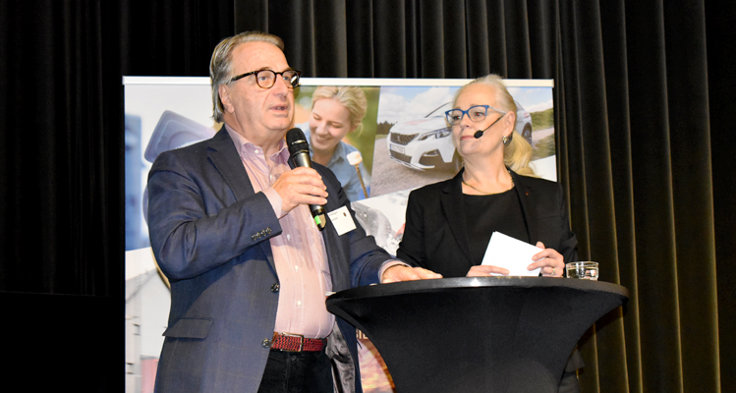 Både vår ordförande Ulf Blomgren och vår vd Caroline Drabe angrep kunnigt dagarnas frågor ur medlemmarnas perspektiv.