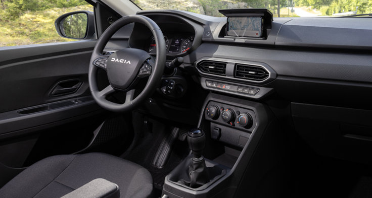 M Sverige Testar Dacia Sandero Tce 90 Interior