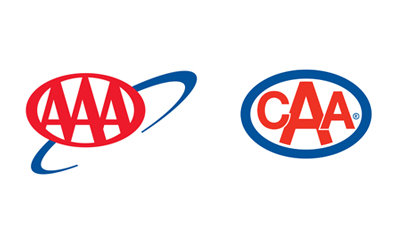 Logotype för AAA och CAA