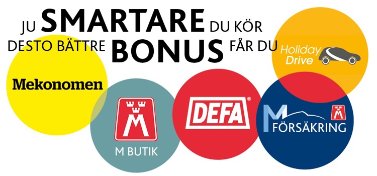 Bonuserbjudanden för dig som kör med appen M Connect