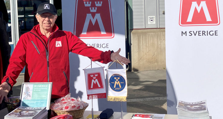 9 maj 2026: Lokalklubb Jönköpings utställningsbord på Nifarpsdagen