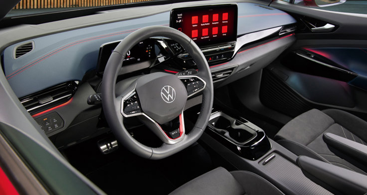 M Sverige Test Volkswagen ID.5 GTX Interiör