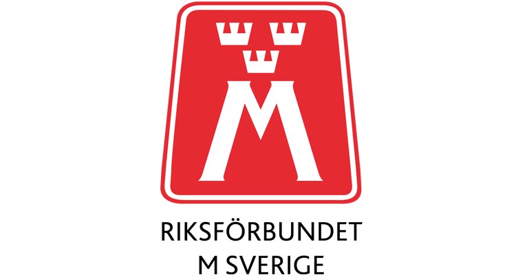 Riksförbundet M Sverige logotype