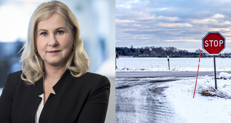 – Stoppskyltarna sitter där de sitter av en god anledning, säger Heléne Lilja, chef för kommunikation och samhälle på Riksförbundet M Sverige.