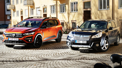 M Sverige Test Dacia Jogger Tce 110 Och Subaru Outback 2.0 4WD Lineartronic 410