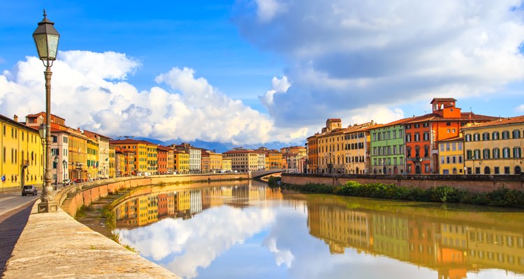 Arno, Pisa.