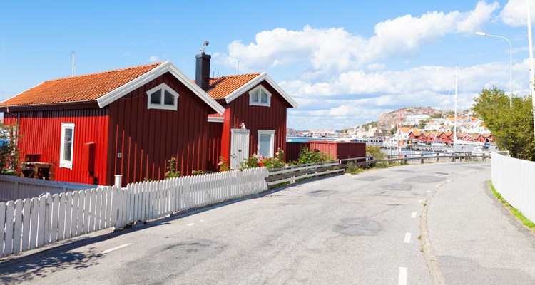 Grebbestad, Bohuslän.
