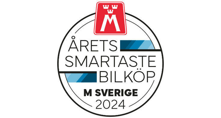 Utmärkelsen Årets smartaste bilköp delas ut av Riksförbundet M Sverige.