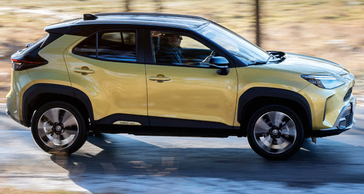 M Sverige Testar Toyota Yaris Cross Active AWD I