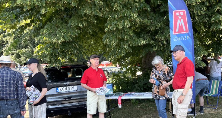 14 juli 2026: Veteranbilsträff vid Borgeby slott.