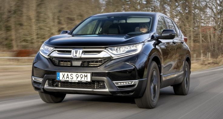 M Sverige Test Av Honda CR V Hybrid 2.0 AWD CVT Front