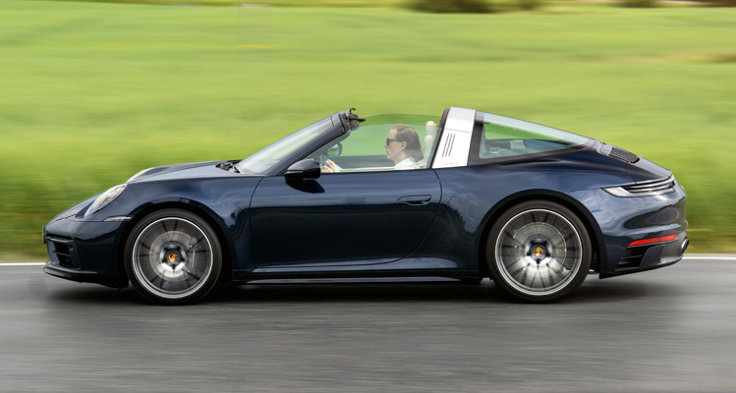 M Sverige Test Av Porsche 911 Targa 4 