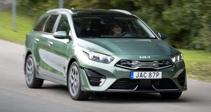 M Sverige Testar Kia Ceed Sportswagon Plug In Hybrid Front