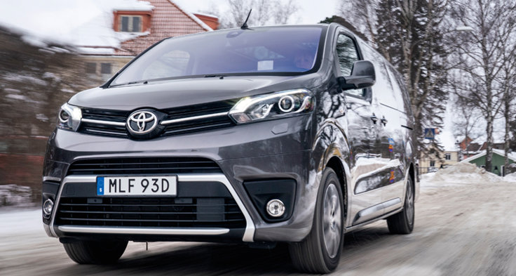 M Sverige Testar Toyota Proace Verso 2.0 Diesel Front