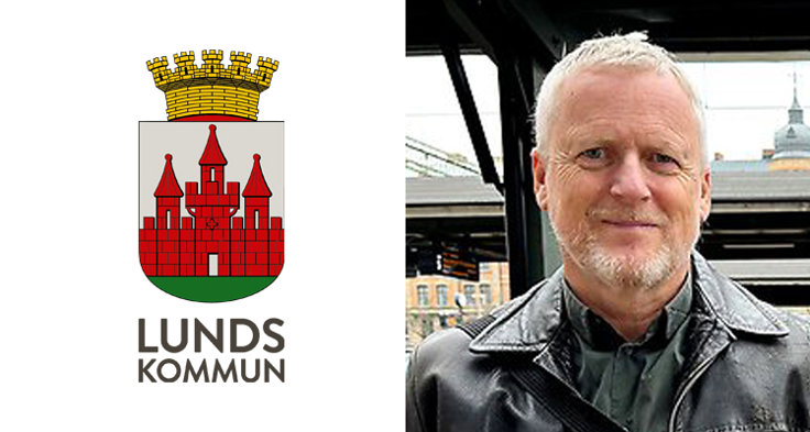 Per Eneroth, trafikstrateg i Lunds kommun. Kommunen har jobbat länge med förändringsbeteenden och det har gett goda resultat i trafikarbetet. Antalet bilkilometrar på de kommunala vägarna har minskat med 35 procent från 2011 till 2023, trots befolkningsökning (1–1,5 procent per år), starka tillväxtorter och nya bostäder.