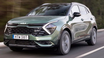 M Sverige Provkör KIA Sportage Hybrid AWD GT Line 410