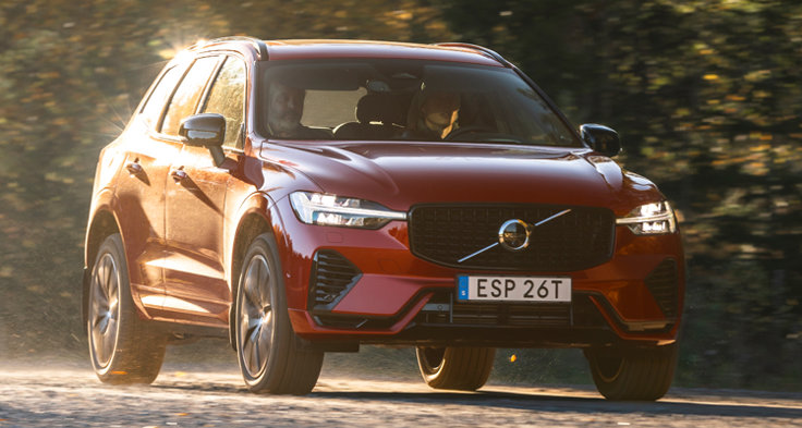 M Sverige Testar Volvo XC60 T8 Recharge AWD Front