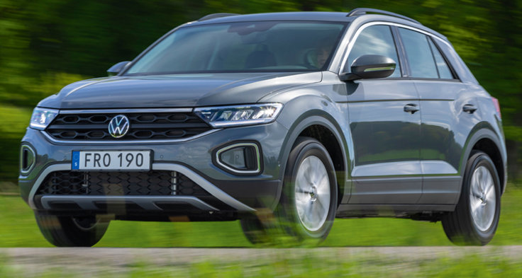 M Sverige Test 2022 Volkswagen T Roc 1.0 Tsi Front