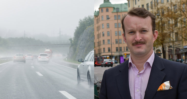 – Det är en enorm skillnad mellan hur man uppfattar sig själv och hur det faktiskt ser ut i trafiken, säger Jacob Sidenvall, Riksförbundet M Sverige.