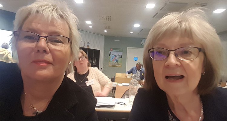 2018: Kongress: Birgitta Karstensson och Marita Björn var ombud.