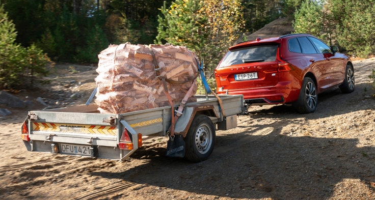 M Sverige Testar Volvo XC60 T8 Recharge AWD Fyrhjulsdrivning