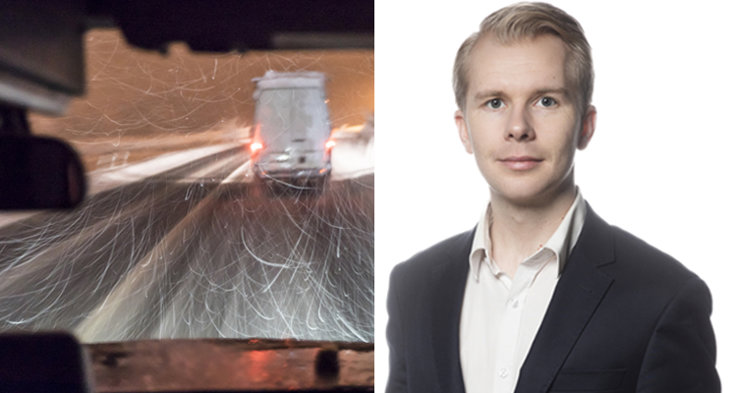 – Förbered dig alltid för att du kan bli stående längs vägen vintertid, säger Tony Gunnarsson, sakkunnig i trafiksäkerhet på Riksförbundet M Sverige.