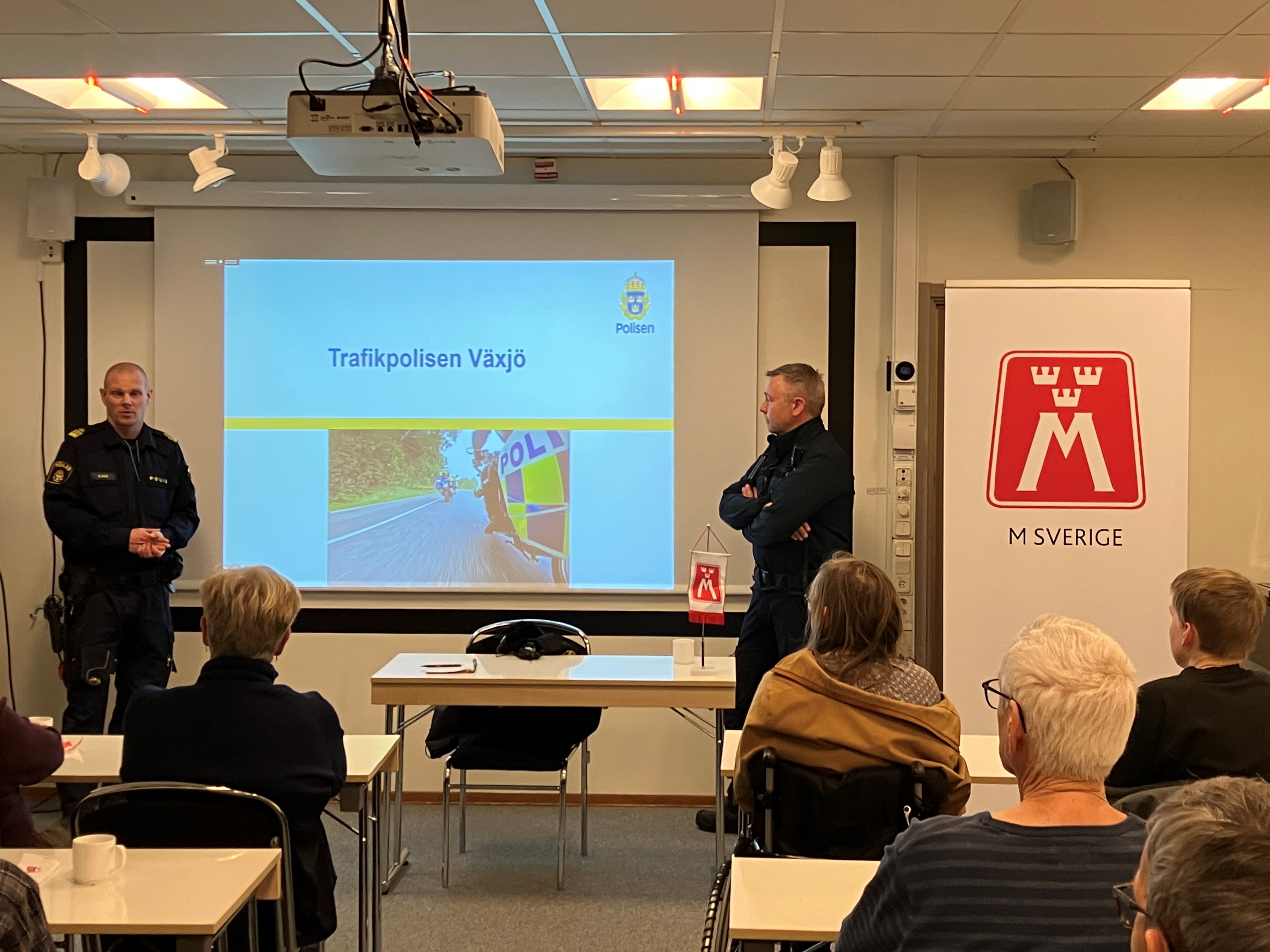 Information från Trafikpolisen i Växjö