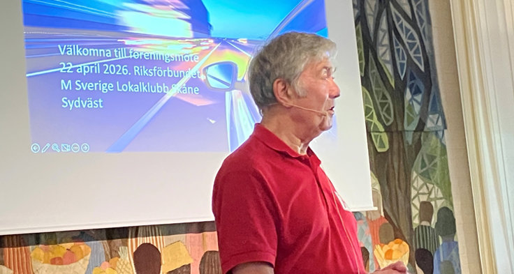 22 april 2026: Klubbordförande Lennart Andersson