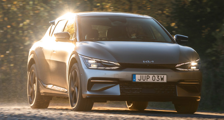 M Sverige Testar Kia Ev6 Awd Front