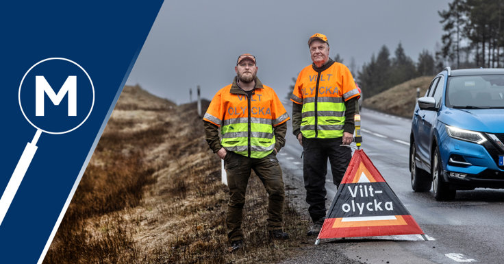 Jonas Hagevåg, 48. Eftersöksjägare, driftstekniker på Vattenfall. Hundar: weimaranerna Krut och Gastor, samt Rigby, en slovenský hrubosrsty
stavac (SRHP).  Lennart Gustafsson, 65. Eftersöksjägare, pensionerad driftsingenjör på Vattenfall Hund: Balder 2,5 år, hannoveransk viltspårhund