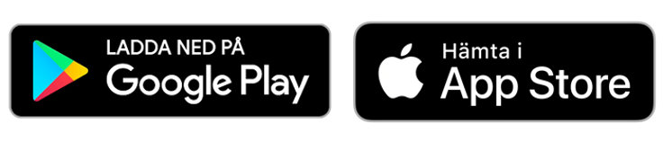 Ladda ner från AppStore och Google Play