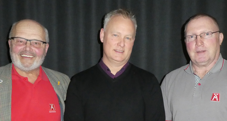 2019: Stig-Björn Sundell Motormännen Östersund, Kjell-Arne Blom Trafikverket Jämtland, Per-Arne Berglin Motormännen Östersund. Foto: Stig-Björn Sundell