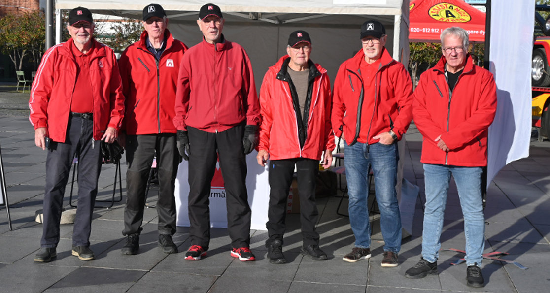 Vi ”nätverkade” också med andra deltagande organisationer och företag, samt framförallt med totalförsvarets frivilligorganisationer inom närliggande intresseområden.