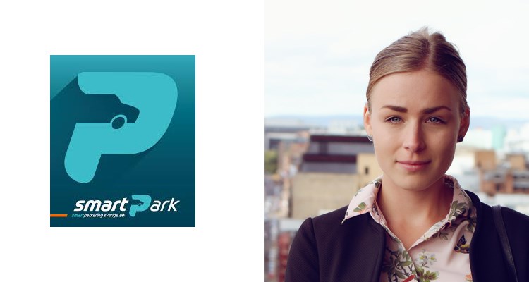 Sanna Almgren, vd Smart Parkering Sverige.