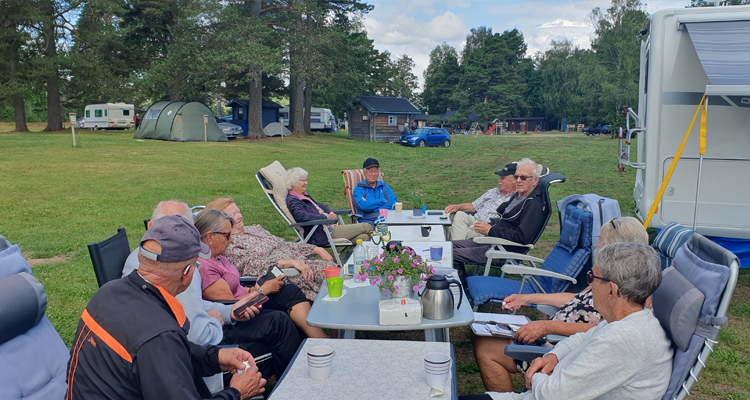 30 juni–2 juli: Bild från en fin helg på Nås-träffen med Motorcamping Mitt.