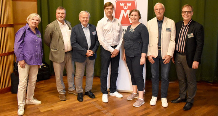 M Sveriges förbundsstyrelse 2024–2026: Tora Holst (ledamot), Patrik Gustafsson (ledamot), Stefan Kembe (ledamot), Jan Sandberg (ordförande), Elin Hiller (vice ordförande), Sten-Olov Altin (ledamot), Kent Andersson (ledamot). 