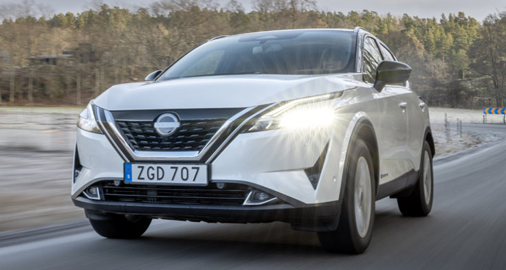 M Sverige Test Av Nissan Qashqai E Power Front