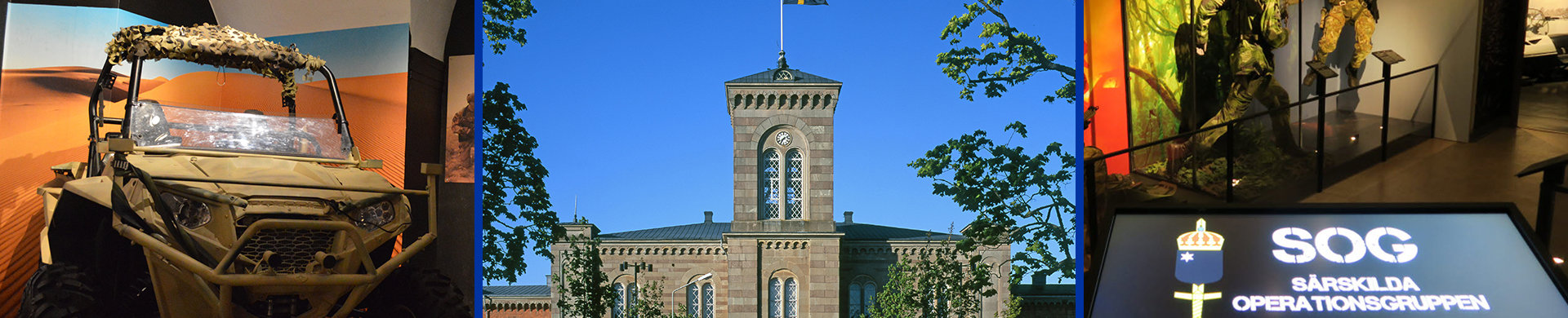 Karlsborgs Fästningsmuseum Fästningen Banner