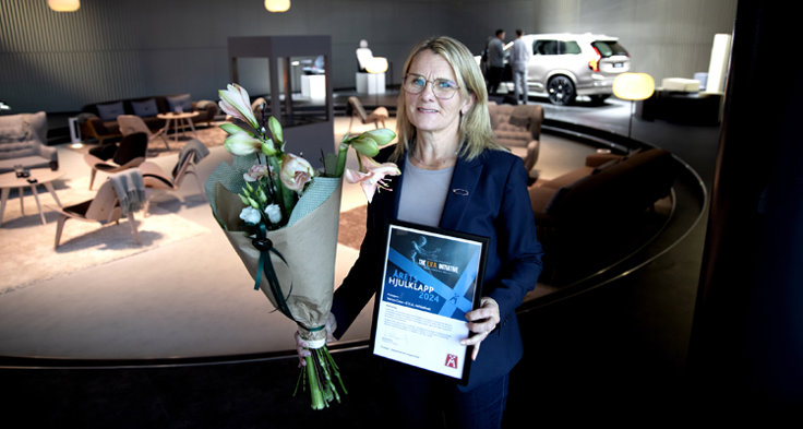 Lotta Jakobsson, Senior Technical Specialist på Volvo Cars, disputerad i trafiksäkerhet och adjungerad professor på Chalmers Tekniska Högskola.