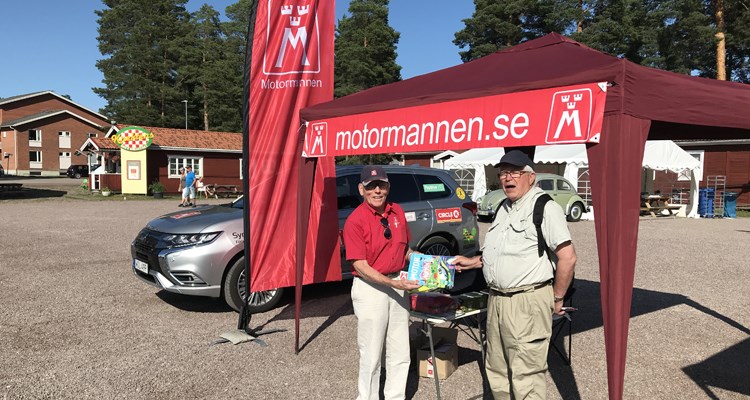 1 augusti deltog Lennart Kjellin och Bert Linder från M Sveriges lokalklubb i Dalarna på Classic Car Week i Rättvik.