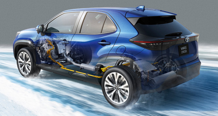 M Sverige Testar Toyota Yaris Cross AWD I Plattform