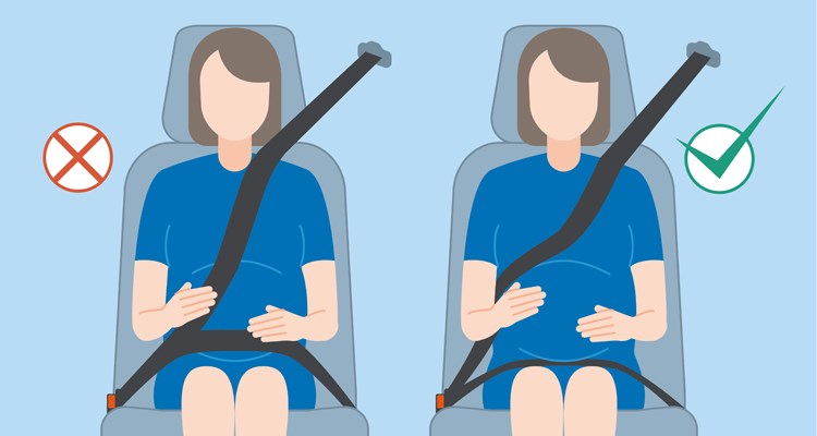 Enligt en undersökning från Chalmers och Folksam använder 99 procent av de gravida kvinnorna bilbälte, men 39 procent använder det inte enligt rekommendationerna. Bara 34 procent av kvinnorna har nåtts av information om hur bilbälte ska användas under graviditeten.