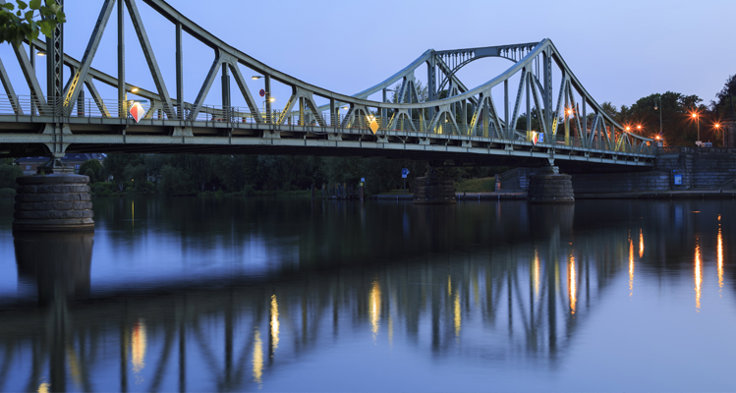 Glienicker Brücke i Potsdam.