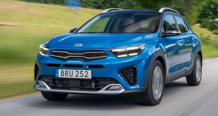 M Sverige Testar Kia Stonic Front